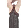 LoveToy SlidingSkin Gode Sliding Skin 17 x 4.2cm Marron